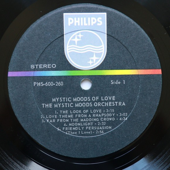 The Mystic Moods Orchestra – The Mystic Moods Of Love - 12" Vinyl LP PHS 600-260 - Picture 3 of 10